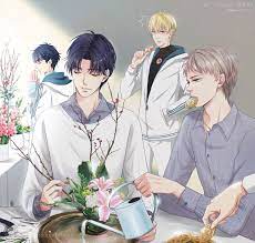 blue rain anime avatar hoạt hinh