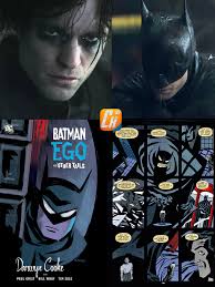 El final del tráiler de #TheBatman con Robert Pattinson parece insinuar que  Bruce está hablando con Batman... o sea, Batman es una identidad separada  en la mente de Bruce Wayne. Es como