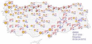 Için güncel bilgiler 10 türkiye. Meteoroloji Den 5 Gunluk Hava Durumu Haritali Hava Durumu Raporu