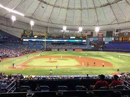 Breakdown Of The Tropicana Field Seating Chart Tampa Bay Rays