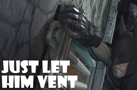 Gain access to arkham mansion after it is locked down by the joker Batman Vs The Joker And An Army Of Ventilation Gates Grinding Down