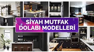 Her tarza uygun beyaz mutfak dolapları. Siyah Mutfak Dolabi Modellerini Gorunce Cok Begeneceksiniz