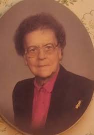 Mary West. Award for service to church Allen West