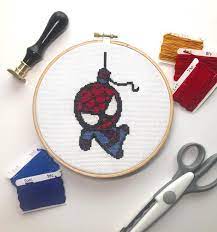 Check spelling or type a new query. Pdf Cross Stitch Pattern Baby Spiderman Instant Download Etsy