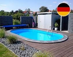 Ovalbecken Stahlwandpool 1 20 M Tief Made In Germany Schwimmingpool Garten Pool Im Garten Ovaler Pool