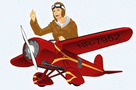 Amelia Earhart Plane Clip Art Amelia Earhart Amelia Earhart Plane Coloring Pages