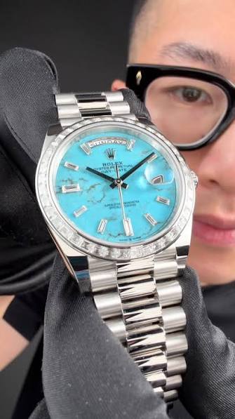 Rolex Day Date Turquoise Dial