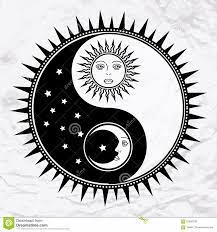 Yin Yang Sol Y Luna Tatuaje Sol Y Luna Sol Luna Y Estrellas Tatuajes De Sol