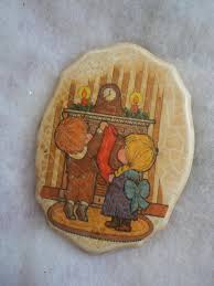 Check spelling or type a new query. Vintage Small Plaster Of Paris Christmas Wall Decor Kids Etsy