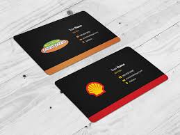 Enjoy increased convenience, security and control while managing your cash flow with flexible terms that allow you to carry a balance. Serious Modern Restaurant Business Card Design For Shell Gas Station By Riz Design 14083337