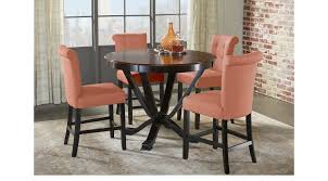 Orland Park Black 5 Pc Counter Height Dining Set Contemporary