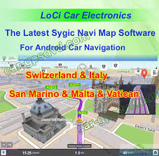 Sygic Car Navigation Apk Cracked Maps For Europe Switzerland Italy San Marino Malta Vatican With Images Navigation Map Car Gps Gps Navigation