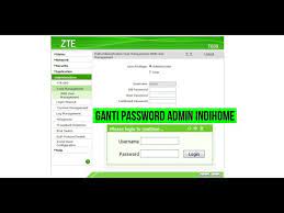 Habis itu kamu klik tombol masuk, lalu masukan nama pengguna dan sandi. Tutorial Cara Mengganti Sandi Wifi Dan Nama Wifi Zte Indihome Youtube