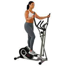 Sunny Health Fitness Sf E3803 Magnetic Elliptical Trainer Elliptical Machine W Lcd Monitor And Hear Elliptical Trainer Elliptical Machine Elliptical Workout