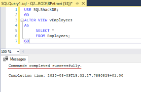 Create View Sql Inserting Data Through Views In Sql Server