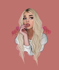 Yourownmendes On Instagram Lollipop Remake Of My Olddd Outline Swipe For Old Outline Progres Cartoon Girl Drawing Instagram Cartoon Girly Drawings