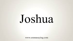 18 common spanish phrases to survive any. How To Pronounce Joshua Youtube