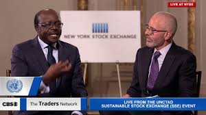 Jump to navigation jump to search. Dr Mukhisa Kituyi Secretary General For Unctad Interview With David Nelson At Unctad Sustainable Stock Exchange Initiative Traders Network Show Nyse Equities News