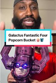 The limited edition The Fantastic Four: First Steps Galactus LED Popcorn  Bucket is a MASSIVE collectible, glowing bright with cosmic LED eyes!  Fantastic Four : First Steps in cinemas July 24th 🚀 ...