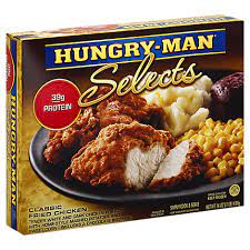 This recipe uses no oil, but still gets that crispy outside breading you love! Hungry Man Selects Frozen Meal Classic Fried Chicken 16 Oz Albertsons