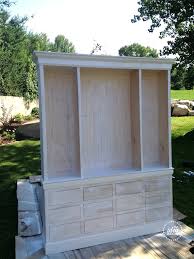 Apply construction adhesive to the top of the base and set the cabinets in place. Diy Kitchen Hutch Behind The Scenes The Idea Room