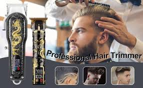 Original Hair Clipper Professional Hair Cutting Machine Electric Trimmer  For Men Adjustable LCD Barber New 10W Three Gear Shaver