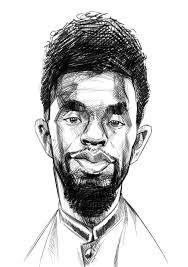 Chadwick Boseman : r/drawing