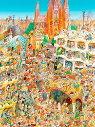 It's better to use more tags than just one. Puzzle Heye De 1500 Piezas Barcelona 1500 Piece Jigsaw Puzzles Barcelona Cartoon Puzzle