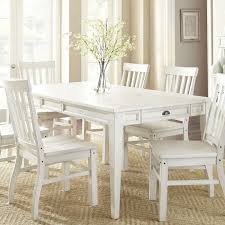 Traditional meets subtle rustic for casual or formal dining. Cayla Rectangular Dining Table White Steve Silver Furniture Furniture Cart
