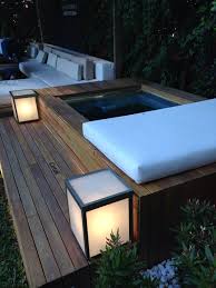 Small backyard small jacuzzi outdoor. 40 Unique Terrace Garden Decoration Envied By Neighbors Page 48 Of 49 Terracegardendesign Balcony Outdoor Dec Hot Tub Patio Hot Tub Outdoor Terrace Design