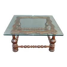 Vintage wood table, antique coffee table, farmhouse decor,handmade table, dutch coffee table, rustic table, ooak hand made table, karenschicnshabby. Vintage Spanish Style Glass Top Turned Wood Coffee Table Chairish Coffee Table Coffee Table Wood Coffee Table Vintage