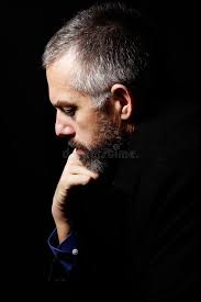 View of senior stock photo. Image of prudent, pensive