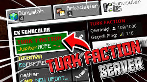 Our website offers many varieties by which the user can test his mouse clicking speed. Turk Faction Server Mcpe Jupitermcpe Minecraft Pe Youtube