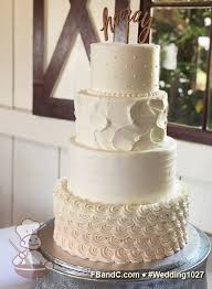 Design W 1027 Butter Cream Wedding Cake 12 10 8 6 Serves 120 Butter Cream Texture On All Tiers Standard Pr Wedding Cakes Cake Cream Wedding Cakes