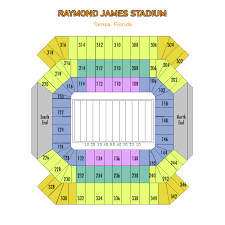 stadium seating chart tampa bay buccaneers tickets