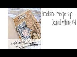 Here You Will Be Able To Peruse At Your Leisure My Wide Variety Of Books And Journals Make A Cup Of Tea And Settle In Envelope Book Junk Journals Junk Journal