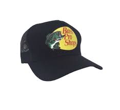 Black Bass Pro Shop Hat Bass Pro Shops Hat Mesh Adjustable Snapback Trucker Baseball Fishing Outdoor Cap Fashion Clothing Shoes Accessories Men Bass Pro Shop Hat Hats Outdoor Cap