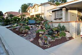 We also offer the best services in irrigation and sprinkler systems. Lake Forest Hoa Home Front Yard Remodel With Drought Tolerant Succulent Garden Southwestern Landscape Orange County By Southwest Boulder Stone Houzz