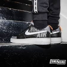 Air Force 1 Lv8 Black And Grey Air Force 1 07 Lv8 2 Erkek Gunluk Ayakkabi Scarpe