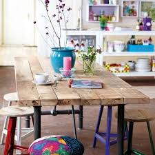 Picnic table indoors on pinterest. 32 Indoor Picnic Table Ideas For A Relaxed Feel Digsdigs