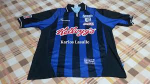 Queretaro Away Football Shirt 2003 2004 Sponsored By Kelloggs