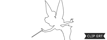 Tinkerbell Silhouette Template Clipart Pokemon black and white carolina chanpion de parcemile graphics. tinkerbell silhouette template clipart