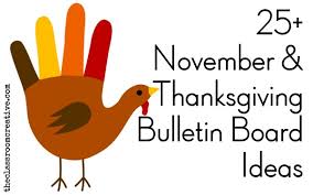 Maybe you would like to learn more about one of these? November Thanksgiving Bulletin Board Ideas