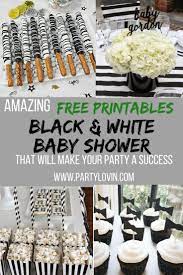 Amazing Baby Shower Printables That Will Be A Success With Your Guest Free Printables Games Included White Baby Showers Baby Shower Sprinkle Baby Shower