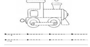 Linia Orizontală Semne Grafice Pre Writing Worksheets For Kids Math