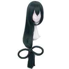 Get the best deal for anime complete costume from the largest online selection at ebay.com.au browse our daily deals for even more savings! Anogol Hair Cap Anime Cosplay Wig Dark Green Long Straight Synthetic Hair With Bow Wigs For Women Costume Walmart Com Walmart Com