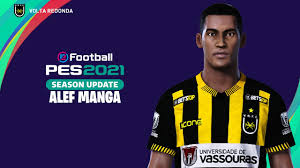 Latest on volta redonda forward alef manga including news, stats, videos, highlights and more on espn. Alef Manga Pes 2021 How To Create Como Fazer Youtube