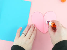 They should be able to follow the instructions without guidance. Diy Pop Up Heart Mother S Day Card Fun365