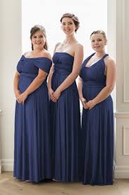 Midnight Floor Length Bridesmaid Infinity Dress Affordable Adjustable And Available In Plus Infinity Dress Bridesmaid Maxi Bridesmaid Dresses Infinity Dress