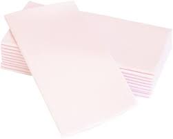 Amazon Com Simulinen Colored Napkins Decorative Cloth Like Disposable Dinner Napkins Light Pink Soft Absorbent Durable 16 X16 Great For Any Occasion Box Of 50 Home Kitchen